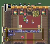 une photo d'Ã©cran de The Legend of Zelda - A Link to the Past sur Nintendo Super Nes